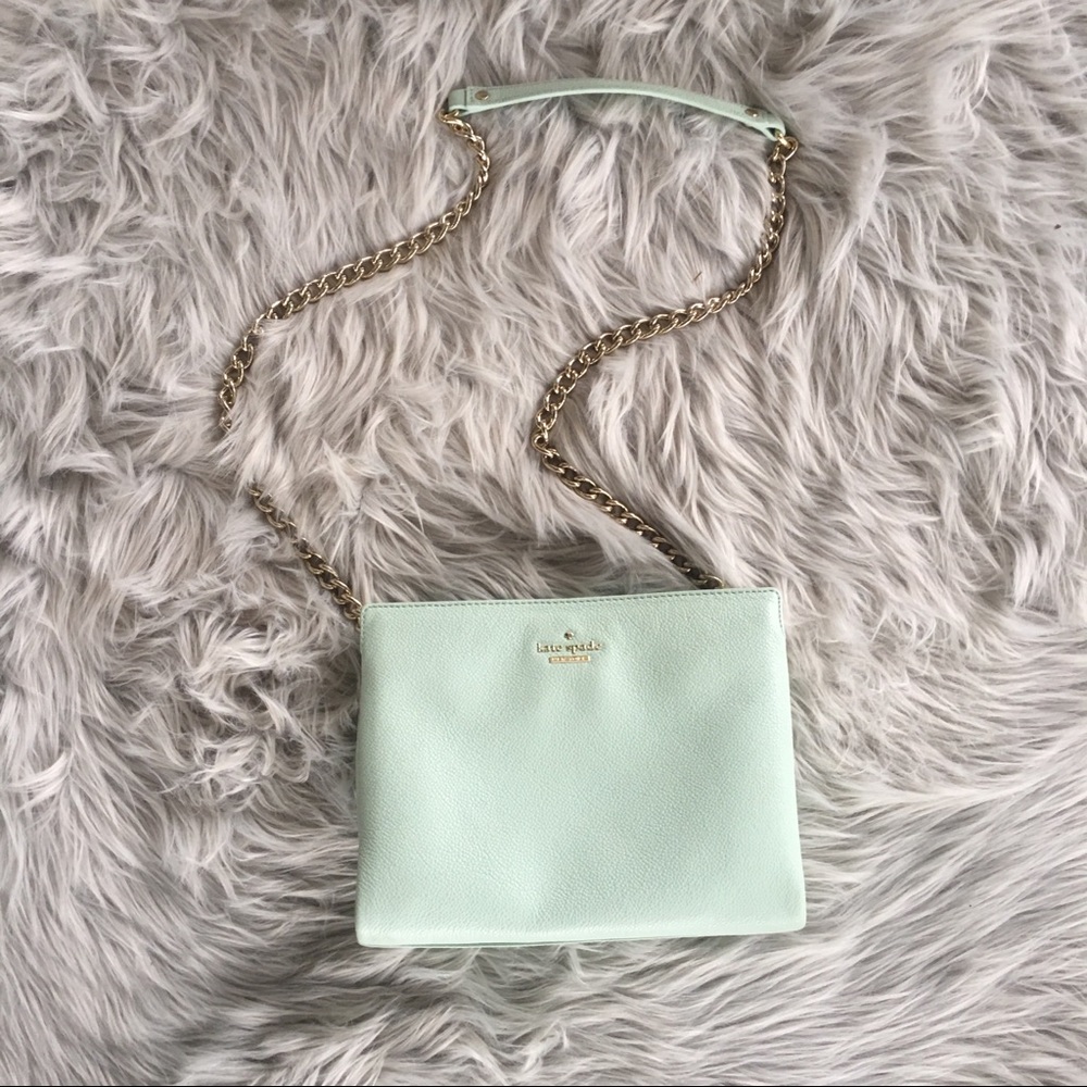 Aqua Kate Spade Purse